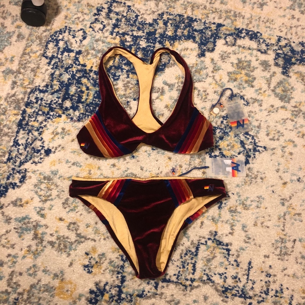 Aviator nation bathing suit